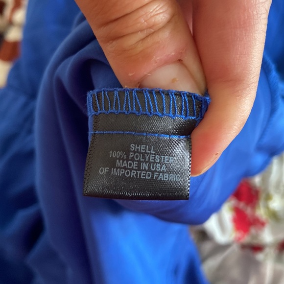 NWT Wayf royal blue collard romper - Picture 8 of 8